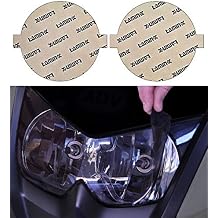 Lamin-x Custom Fit Gunsmoke Sealed Beam Covers for Hella RE 500 6.375"