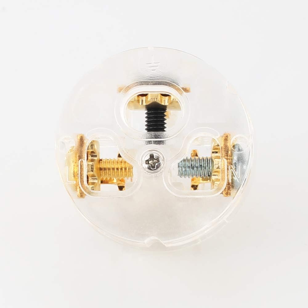 Exсluѕіvе Viborg VM512G+VF512G High Fidelity Power Plug AC Red Copper Gold Plated HiFi US Male Power Connector & IEC C13 Mains Connector (Gold Plated) Suреr Dеаl Prоduсt Viborg VM512G+VF512G High Fidelity Power Plug AC Red Copper Gold Plated HiFi US Male Power Connector & IEC C13 Mains Connector (Gold Plated)