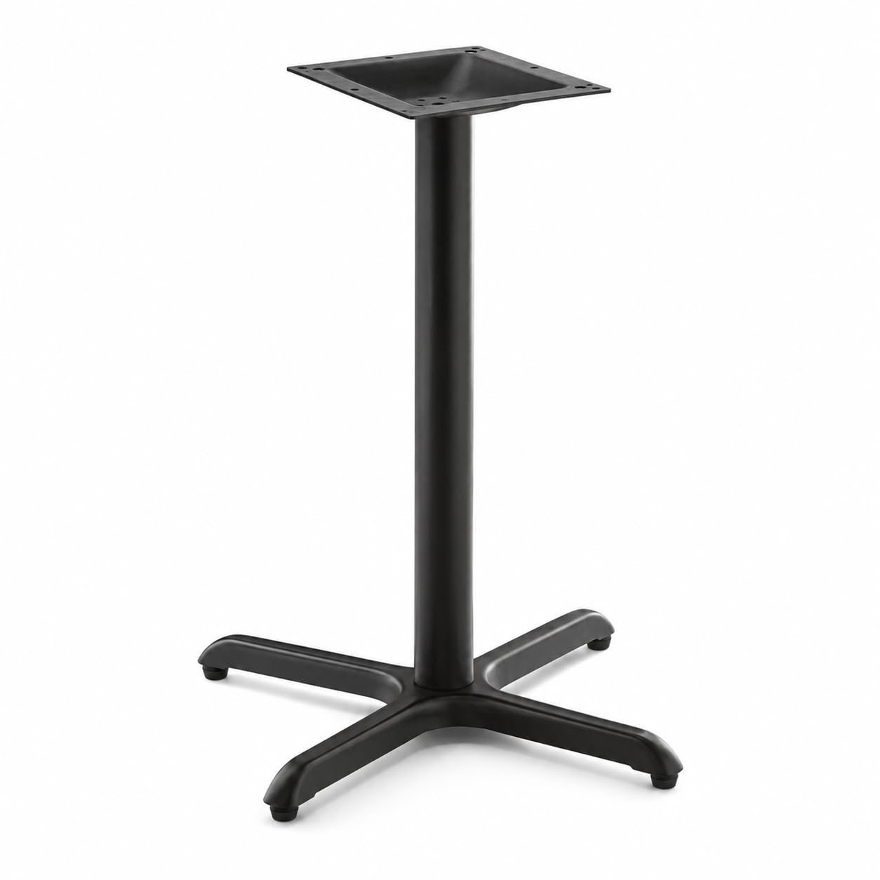 22" x 30" Cross Black Outdoor Table Base by Glownary – 22 Inches X 30 Inches, Beech, Brown, Model 427tb2230c3q