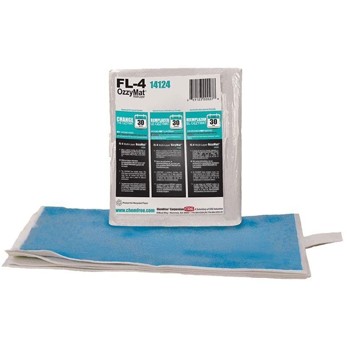 CRCTitle: 14124 OzzyMat FL-4 Multi-layer Filter - Pack of 1.