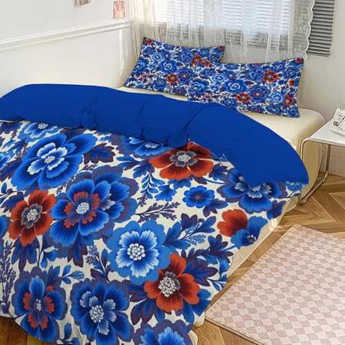 Housse de couette super douce 4 saisons lit double grand confort - 5