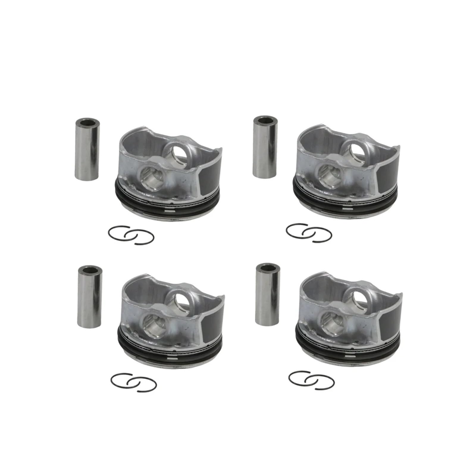 23040-2E000 23040-2E050 23410-2E500 4x 2.0L G4NA Set di pistoni e fasce elastiche motore compatibili con Hyundai Sonata Tucson Kia Forte Soul 2012-2022