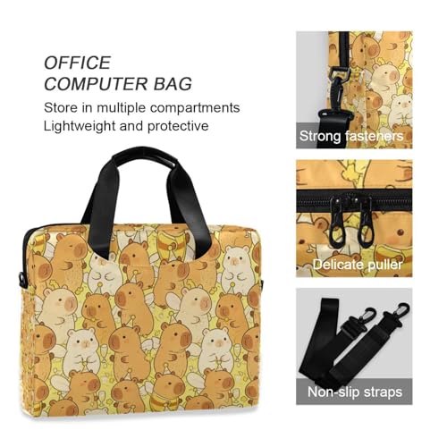 Maletín portátil tipo messenger con asa 15.6" miniatura 6