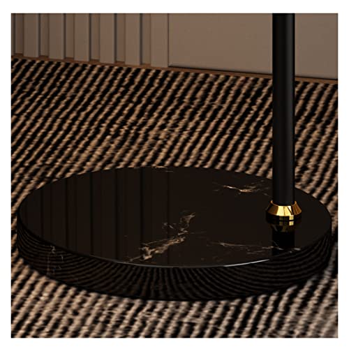 Lámpara de pie de plumas para sala de estar junto al sofá 3