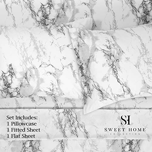 image for Sweet Home Collection 1500 Supreme Collection Extra Soft Marble Print 