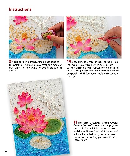 image for Beginner's Guide to Glass Painting: 16 Amazing Projects for Picture Fr