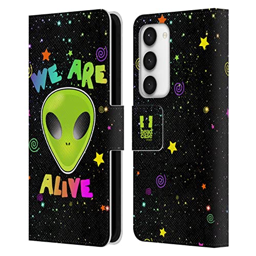 Étui Samsung Galaxy S23 5G Head Case Designs Nous Sommes Vivants en cuir