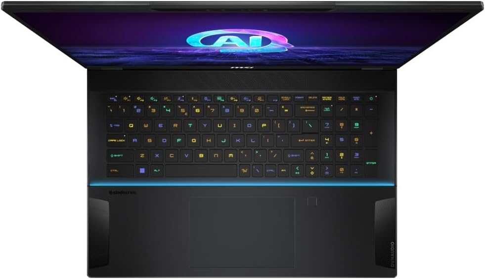 MSI Stealth AI Studio 18" 16:10 UHD+ Gaming Laptop - (Intel Core Ultra 9 185H, NVIDIA GeForce RTX 4070, 32GB RAM, 2TB SSD, Windows 11 Pro), Midnight Black 3 51eXM C72JL. AC SL1080