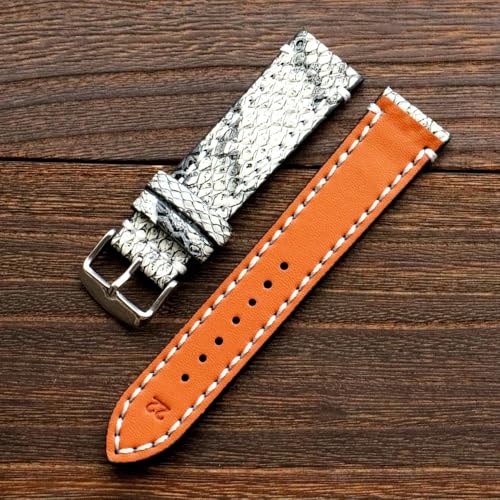 Image of Moran Quick Release Leather Watch Band 18mm 19mm 20mm 21mm 22mm 23mm 24mm Quick Release Calfskin Watch Strap for Men and Women