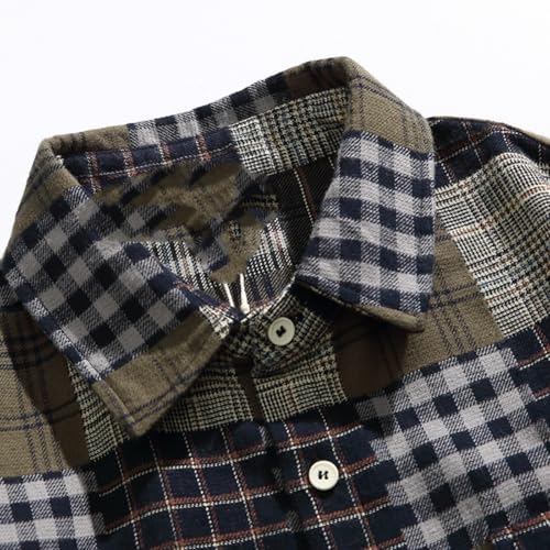 Chemise Ample à Revers pour Hommes Idéale pour les Balades d'Automne - 4