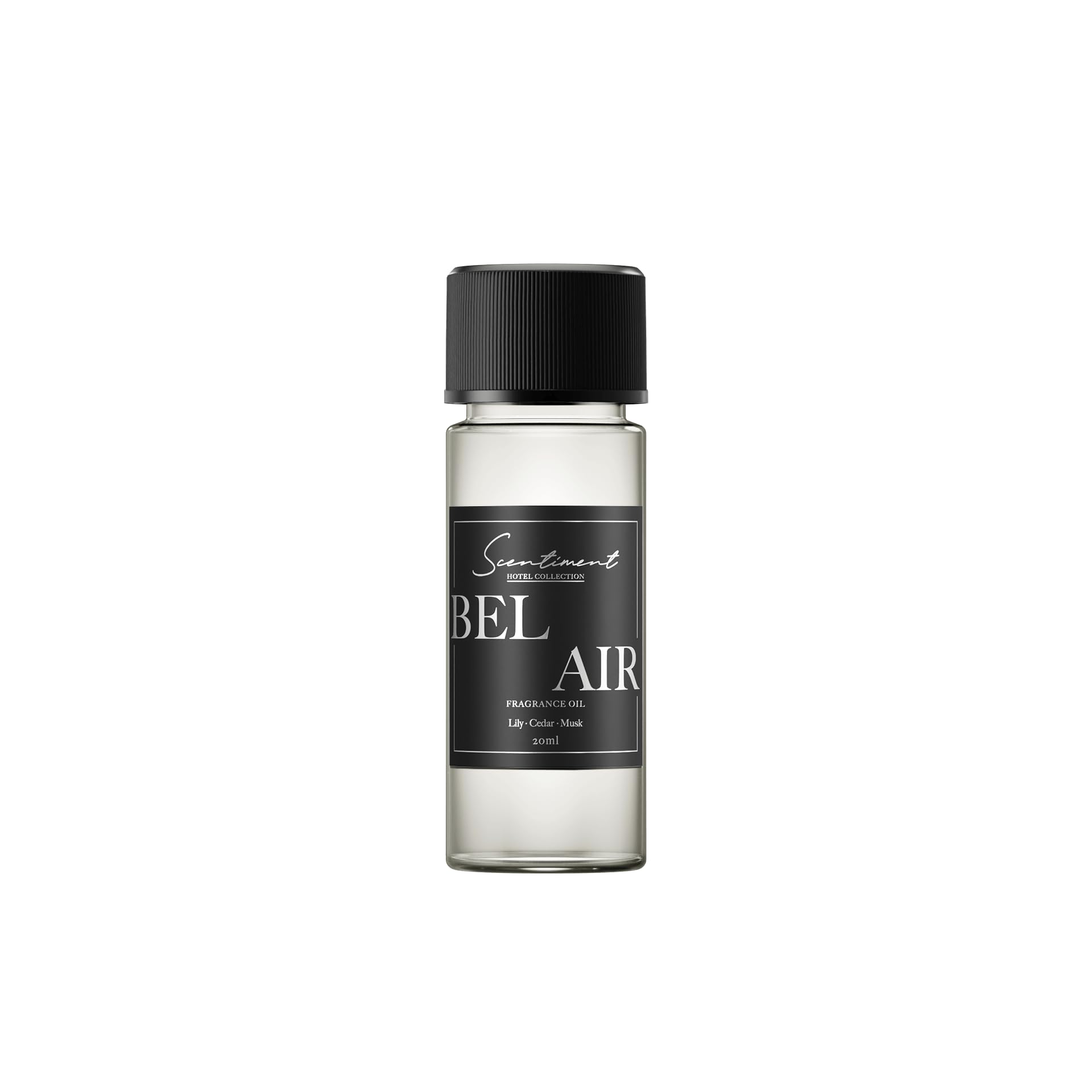 Scentiment - Bel Aiir Hotel Diffuser Oil | Aromatherapy Home Fragrance | Luxurious Scent with Notes of Lily, Cedar, Musk, 20ml