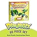 POPULAR PLAYTHINGS Playstix Starter Set Construction Toy Building Blocks 80 Piece Kit