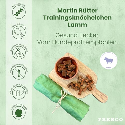 FRESCO Dog Martin Rütter Trainingsknöchelchen Lamm 1kg | Hundeleckerli