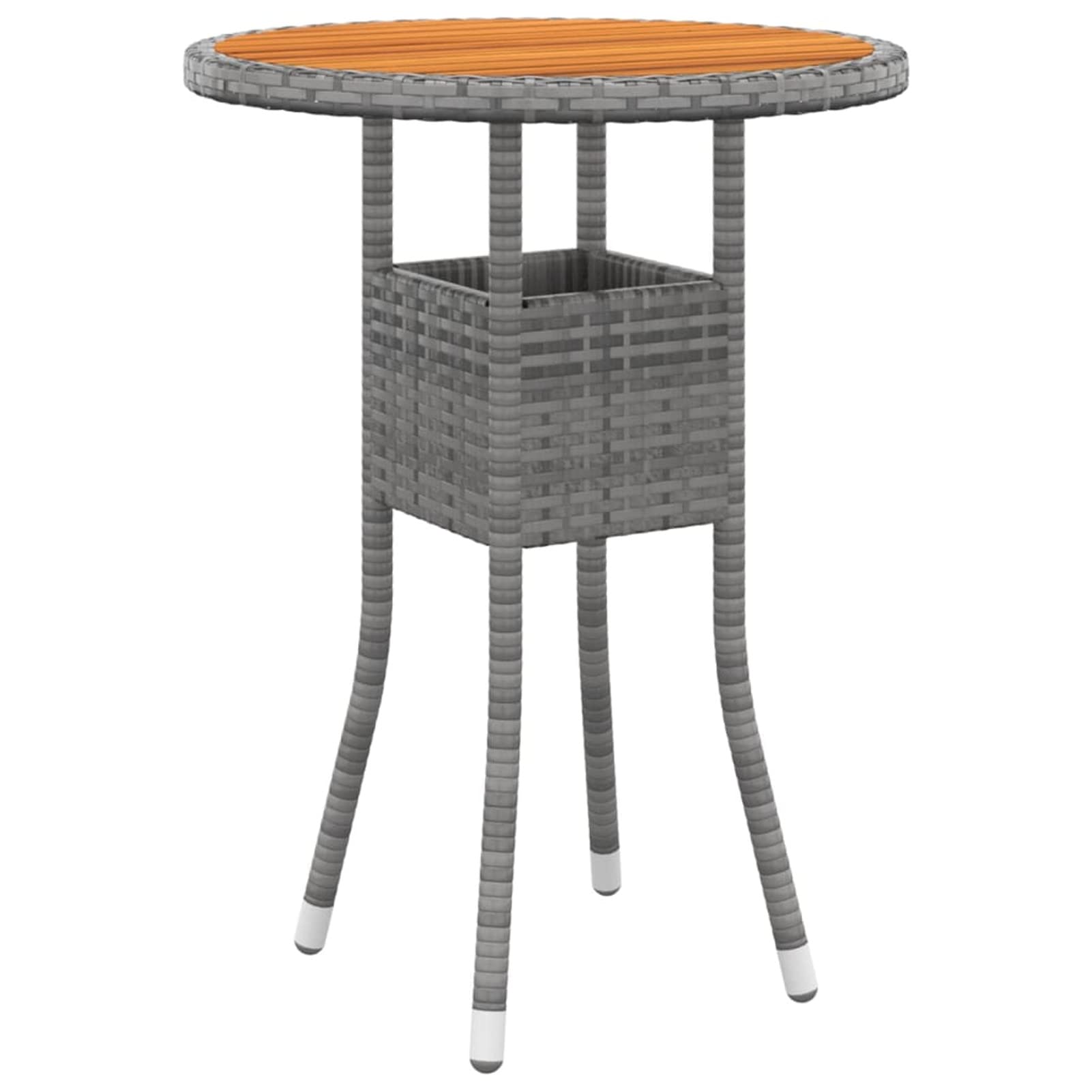 Ensemble de salle à manger de jardin 3 pièces ensemble table et chaises de jardin, meubles de jardin, ensemble terrasse extérieure, meubles de jardin en rotin synthétique gris