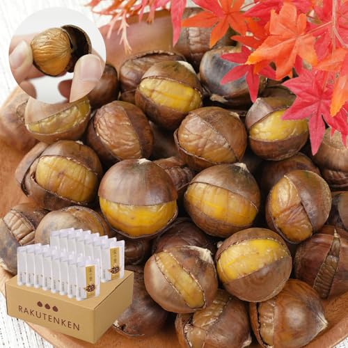 楽天軒 楽々栗 天津甘栗 皮付き甘栗 風味豊か 皮が剥きやすい 創業120年の老舗 伝統の技 ちょうどいい食べきりサイズ 健康 栄養満点 (50g×16袋セット)