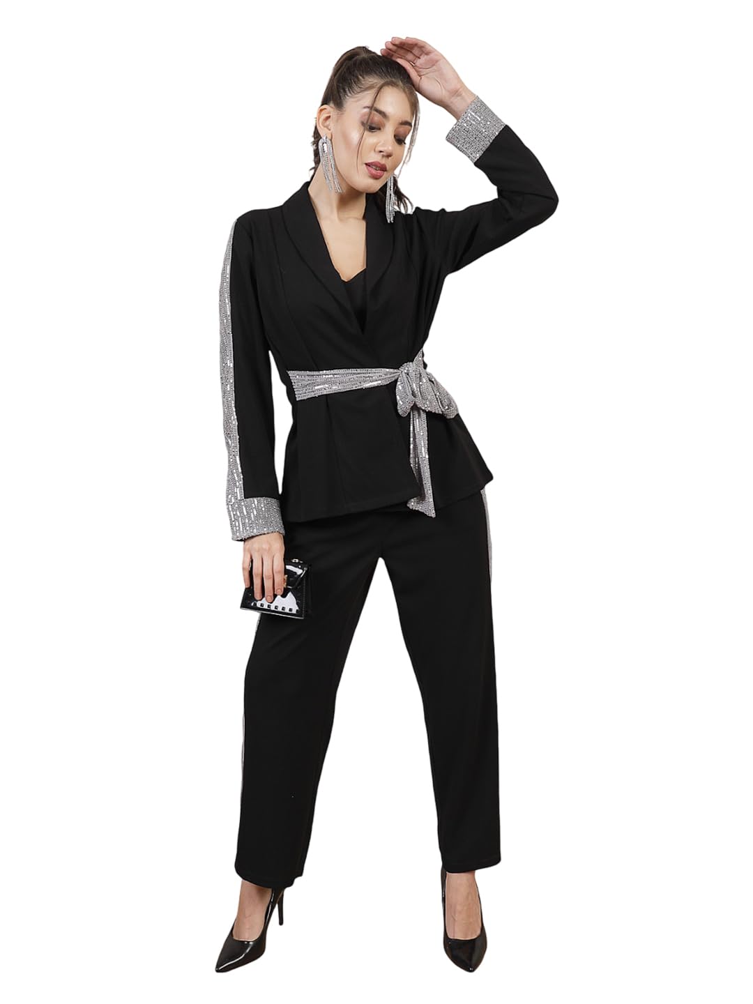 athena lifestyle Women and Girls blazer co-ord set with trouser-picture-18