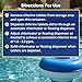 In The Swim 3 Inch Stabilized Chlorine Tablets for Sanitizing Swimming Pools - Individually Wrapped, Slow Dissolving - 90% Available Chlorine - Tri-Chlor - 50 Pounds