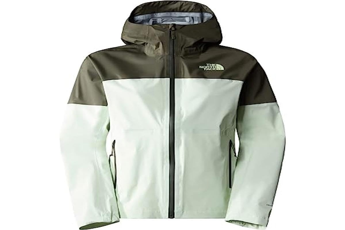 The North Face West Basin Jacket Lime Cream-New Taupe Green XL