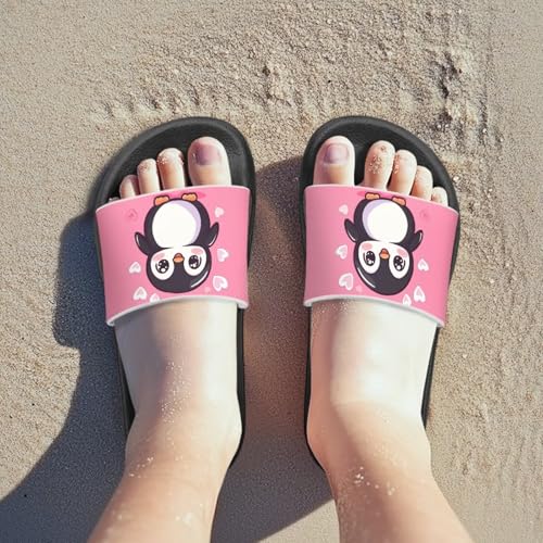 JoyLamoria Animal Pattern Sandals House Slides Kids Unisex Cloud Cushioned Non-Slip Shower Beach Pool Lightweight Comfy Summer2