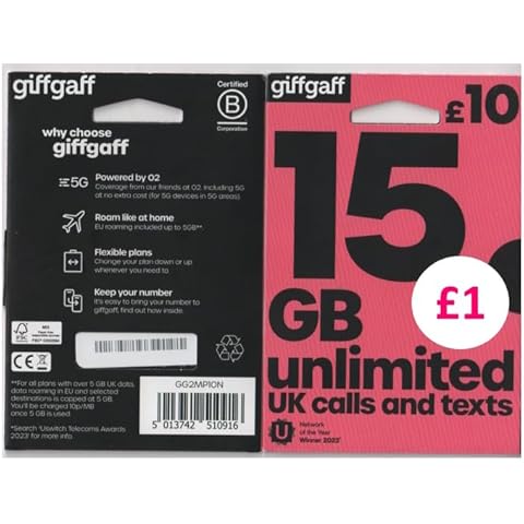 Giffgaff Triple SIM Card for All Phones Cover