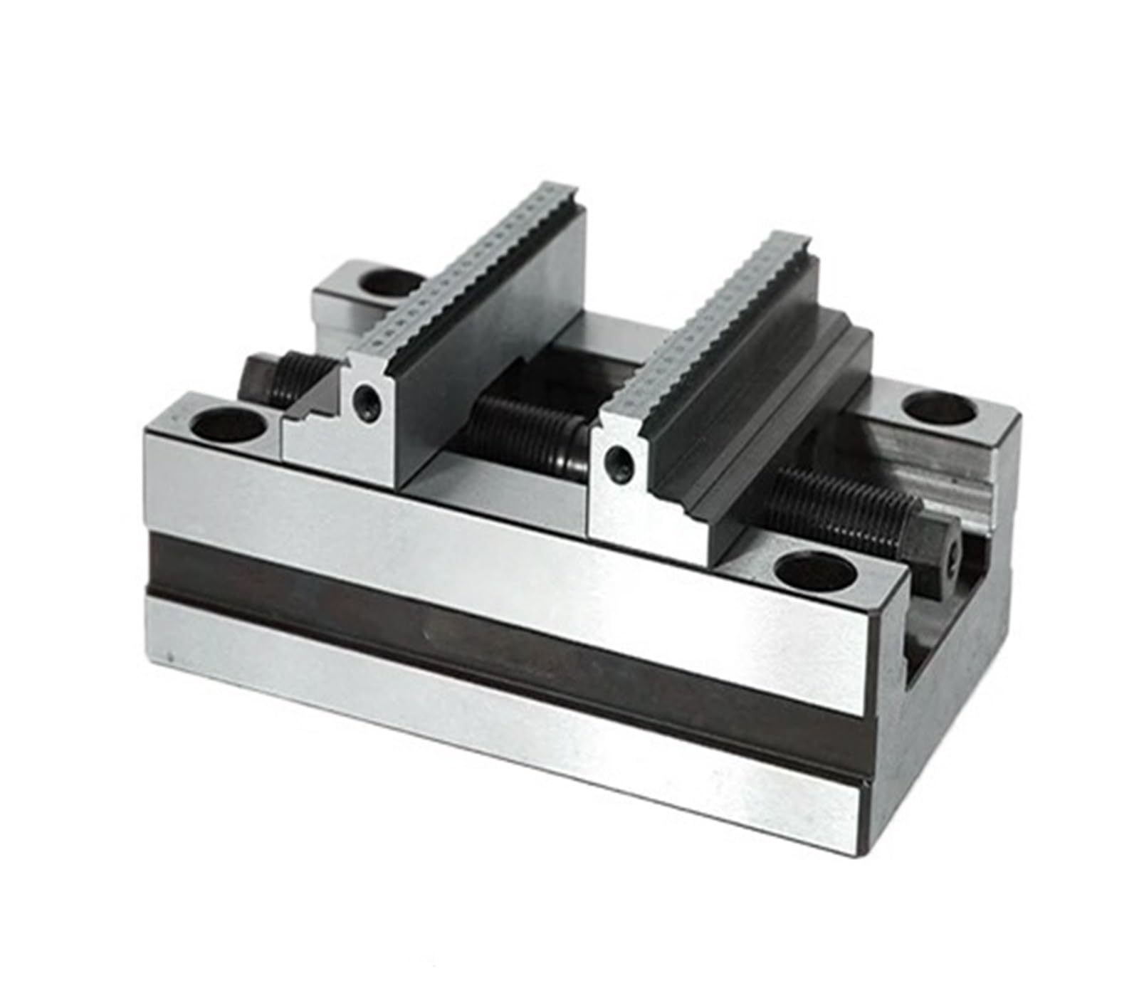 CNC Machining of Zero-Point Raised Flat-Jaw Vise ZY90-150 Self-Centering Vise