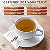 True Vine Insulin Plant Tea (USDA Organic) Herbal Organic Tea Bags for Blood Sugar Support, Digestive Wellness & Metabolic Balance 100% Natural, Caffeine-Free, No Additives 31 Sachets (4g Each)