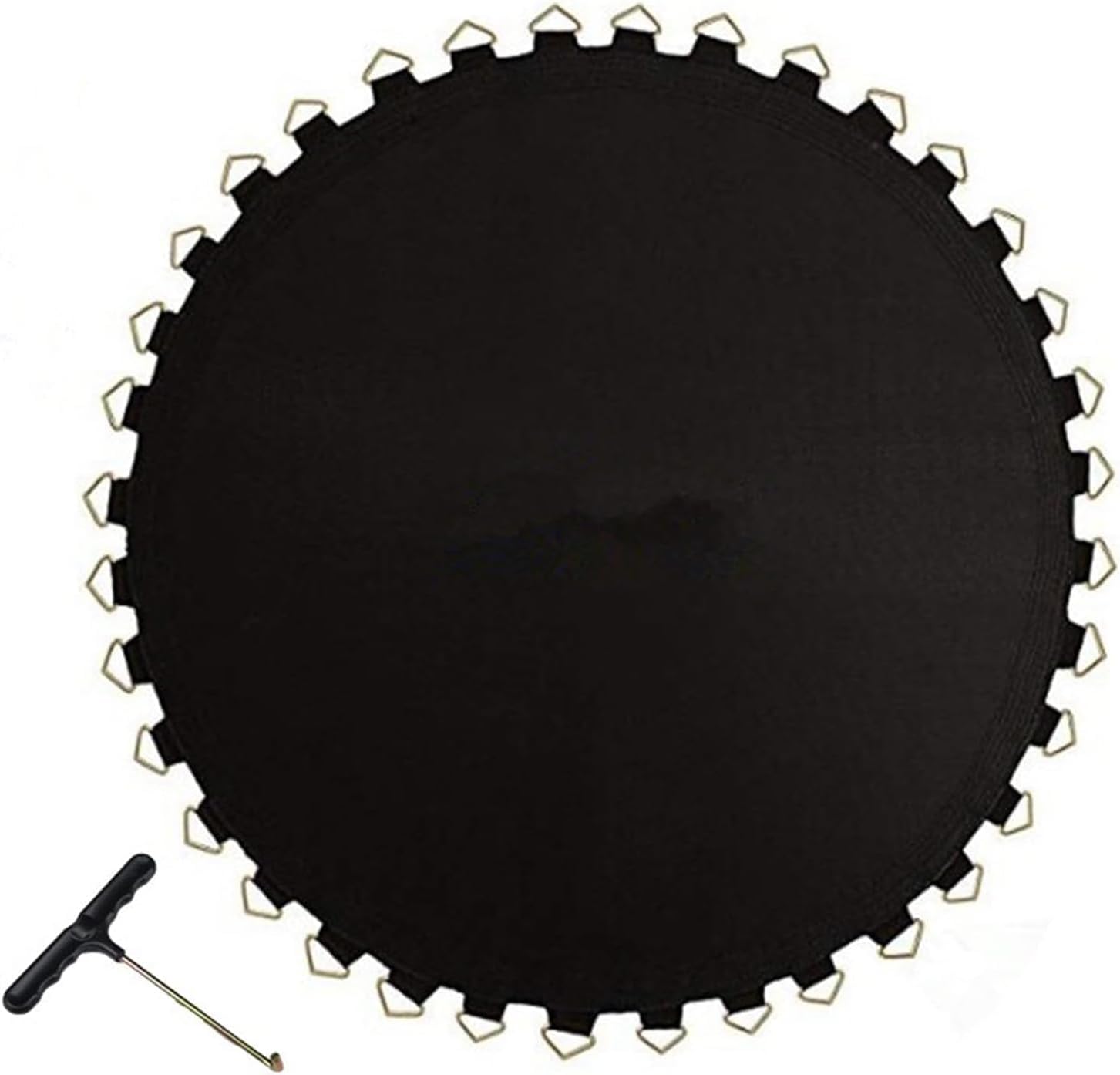 LXUKYG 6 Feet 1.83 Meters Round Trampoline Replacement Jumping Mat Mesh，Outdoor Trampoline Mattress for Round Trampoline Accessories (Size : 6FT36buckles)