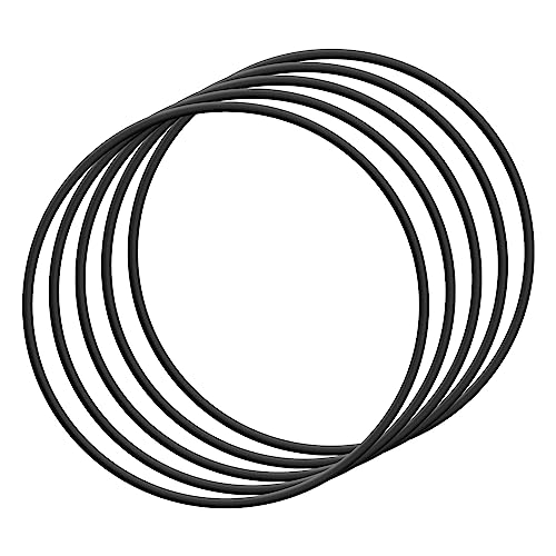 VGOL 5Pcs 70mm O Ring Replacement Rubber Sealing Rings Gasket Washer Accessories for Faucet Household Pipeline Hydraulic Pipeline Black