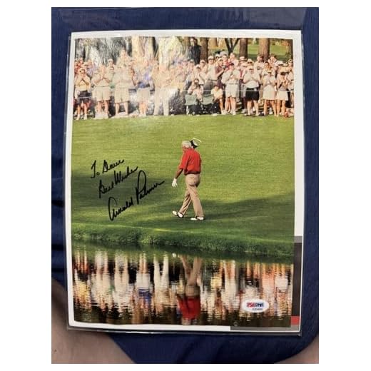 Autographed Arnold Palmer Magazine