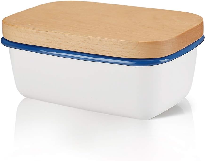 Keramik Butterdose Französisch - Wassergekühlter Butterbehälter Für 250g