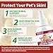 Hot Spot Spray Treatment for Cats, Upgraded Hot Spot & Itch Relief Skin Spray for Cat, Instant Irritated Dry Itchy Skin, Allergies, and Dermatitis, Scratching and Licking, Reduces Topical Inflammation