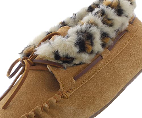 Minnetonka Womens Jacqueline Indoor/Outdoor Slipper (8, Cinnamon, numeric_8)3