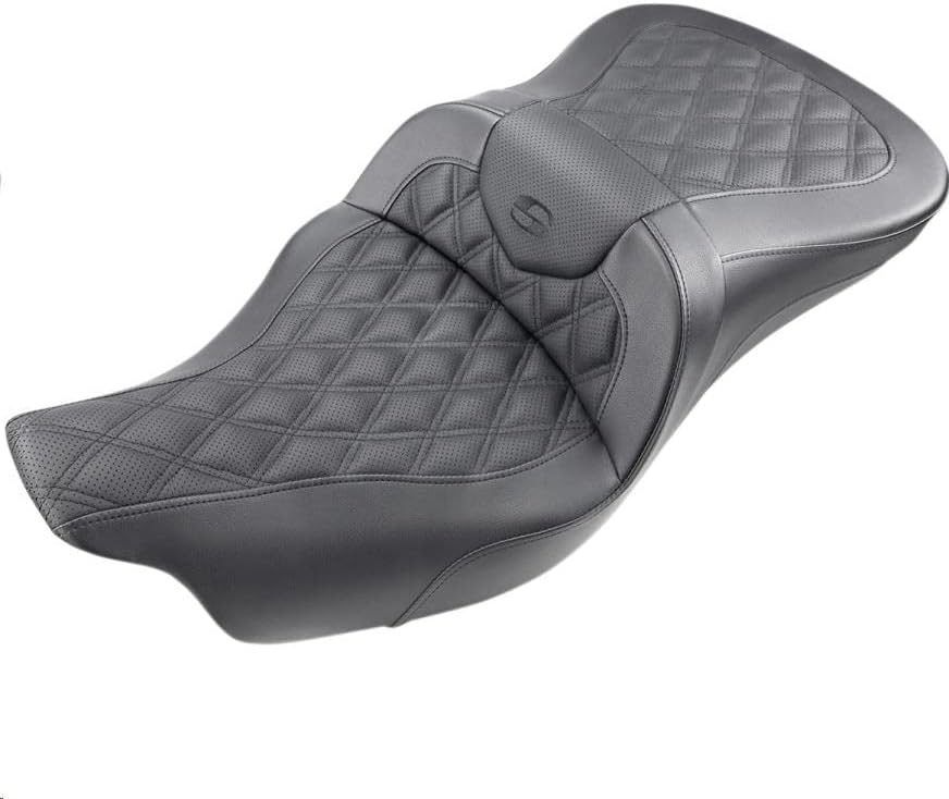 Saddlemen 808-07B-182T Road Sofa Seat without Backrest - Lattice Stitch