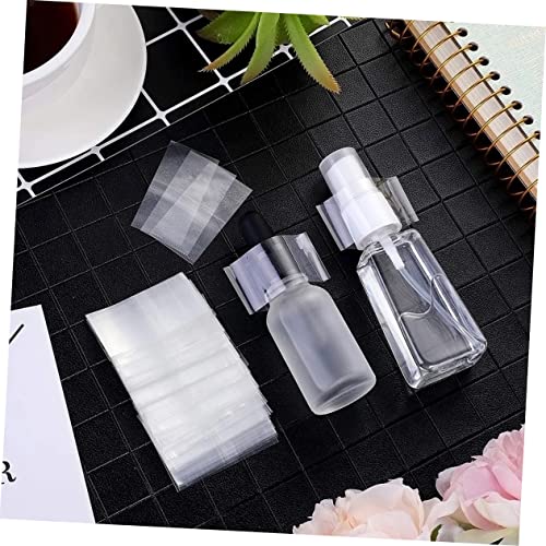 TEHAUX Bolsa De Garrafa Em Pvc 2000 Peças Projetos Transparentes Essenciais Garrafas Caseiras De Cal