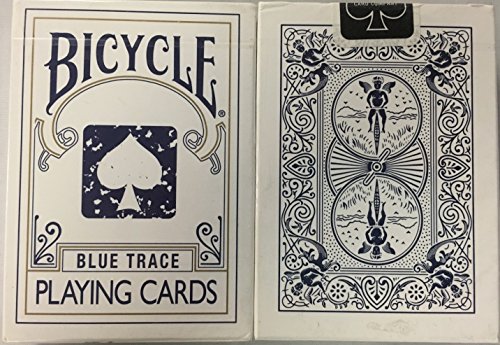 Baraja Bicycle Blue Trace para Juegos de Póker