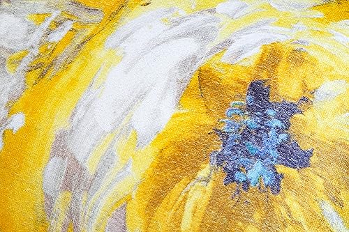 Miniatura 2 de Juego De 4 Cojines 30x50cm 100 Poliéster Para Sofa Con Relleno Incluido Extra Suave Al Tacto, Cojines Terciopelo Estampado Decorativo Hogar - Pintura Al Óleo 4