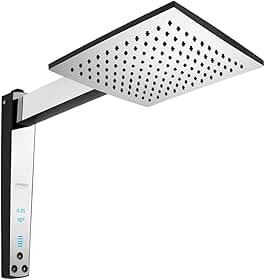 Chuveiro Acqua Century Digital Preto Cromado 220V 7500W Lorenzetti