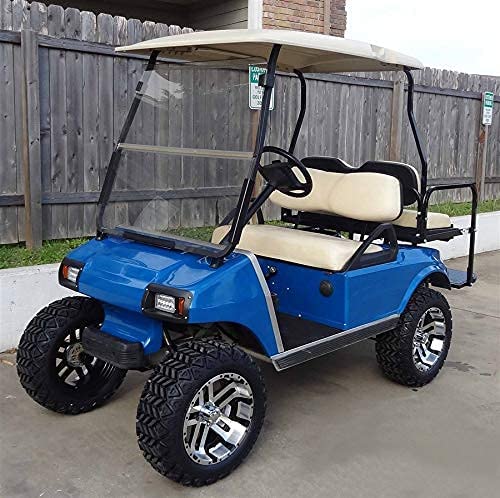 9.99World Mall Universal Golf Cart 12 Volt Led Headlight And Tail Light Kit For Club Car Ds Carts Gas & Electric Models,With Upgrade Headlights, Amber Turn Signals, Brake Lights #TOP7