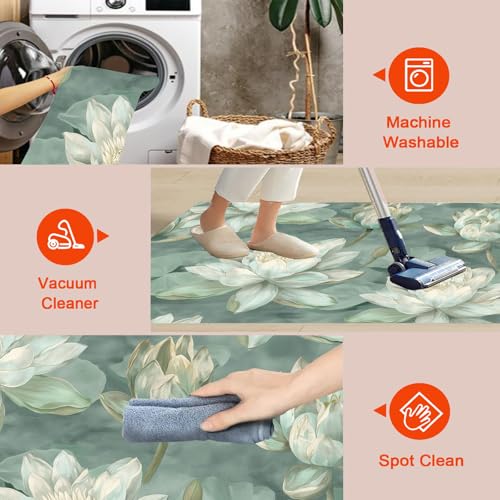 Tapis nénuphar antidérapant et lavable pour sécuriser votre sol