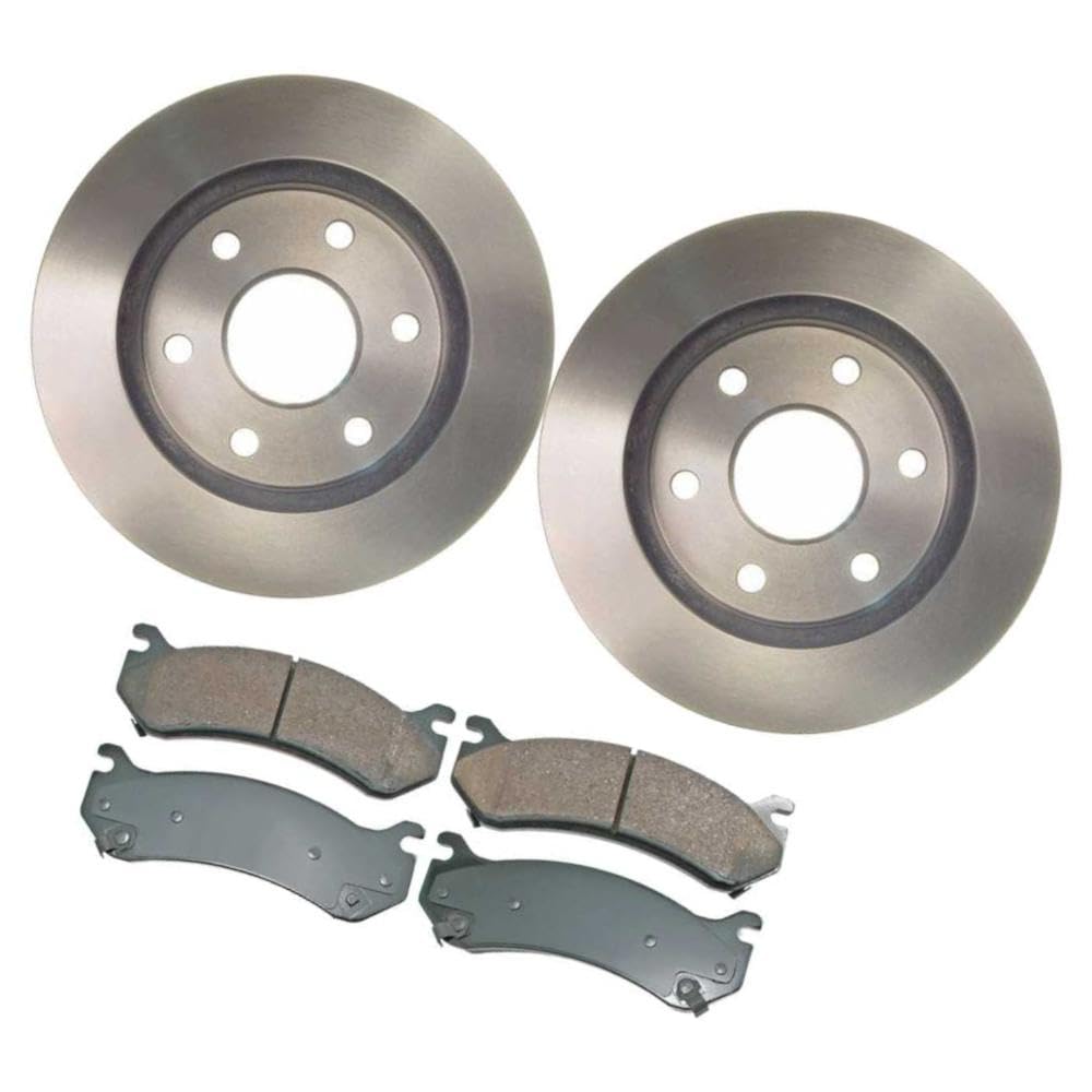 Amazon.com: Heofloliy 2pcs Performance Disc Brake Rotors 4pcs 