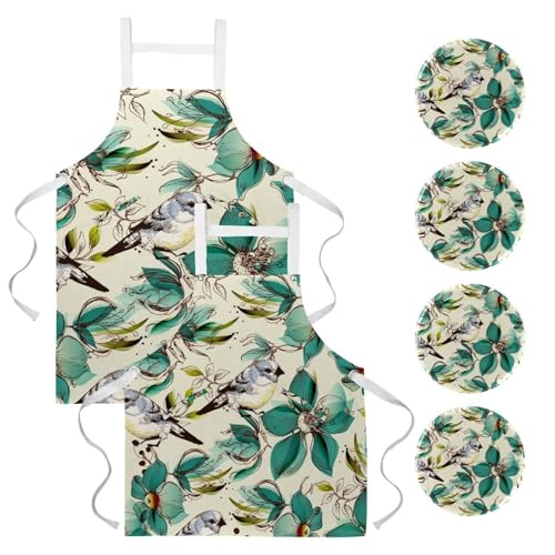 Tablier de cuisine multicolore One Large style bistrot et restaurant