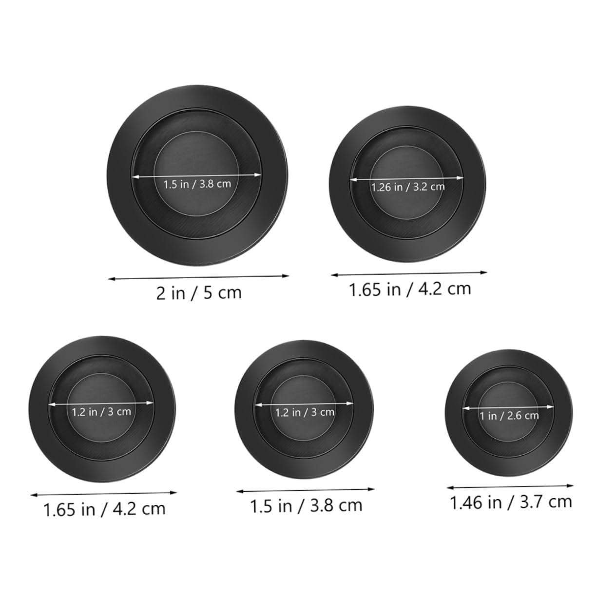 SOESFOUFU 20pcs Round Rubber Plugs for Money Saving Box Piggy Bank Stoppers Easy to Install Various Protects Against Debris