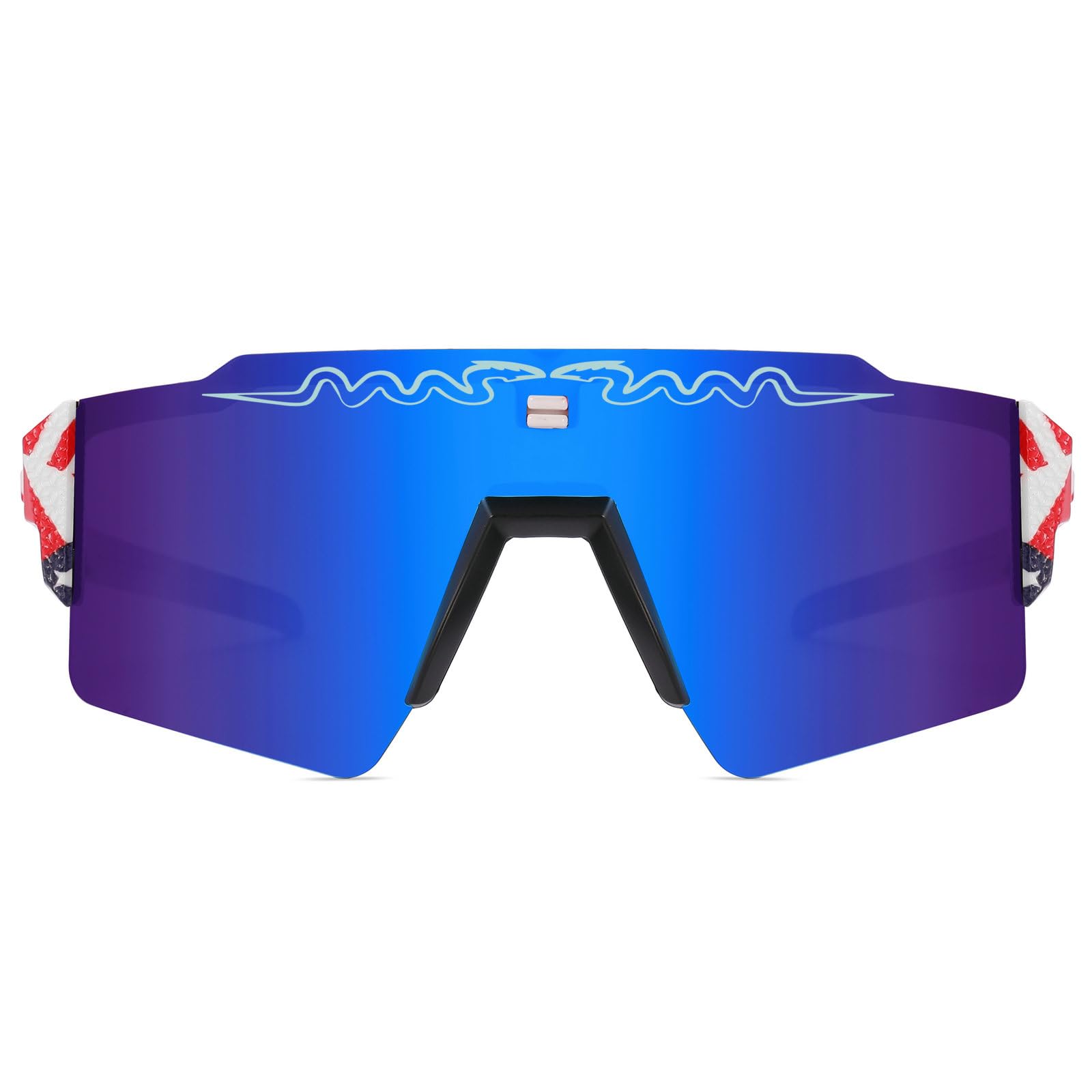 Zwei Größen Radfahren Sonnenbrille UV400 Für Erwachsene Jugend Jungen Mädchen Kinder Männer Frauen Outdoor Baseball Sport Brille, Hy26, Youth