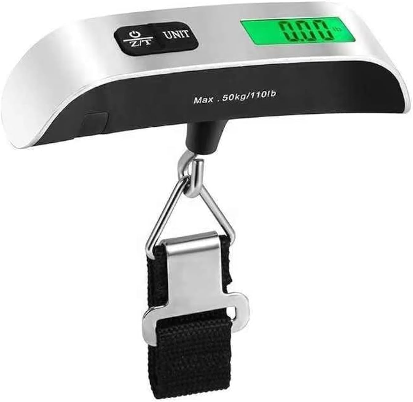 Digital Weight Scale, Hanging Weight Scale with Belt, Luggage & Travel Gear, Travel Essentials Luggage Scale, LED Display, Max weight 50KG/110lbs, Accurate, Precise, Smart Fashion Digital Weight Scale, Hanging Weight Scale with Belt, Luggage & Travel Gear, Travel Essentials Luggage Scale, LED Display, Max weight 50KG/110lbs, Accurate, Precise, Smart Fashion