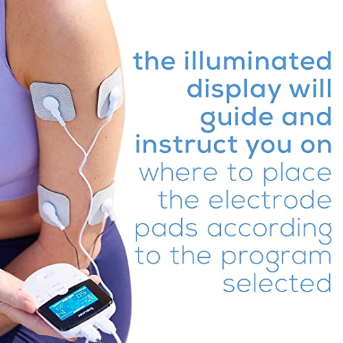 Image of Beurer Pain Relief Products With Reliable German Technology (Digital TENS EMS EM49), White