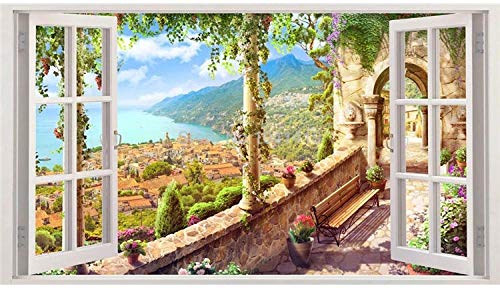 Décoration murale cascade 3D WLLLO pour masquer les défauts d'un mur - 2