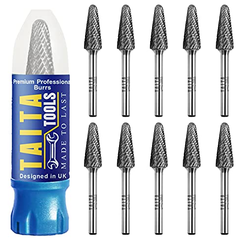 Fraise en carbure de tungstène SL-4 durable pour tige de 6,35 mm