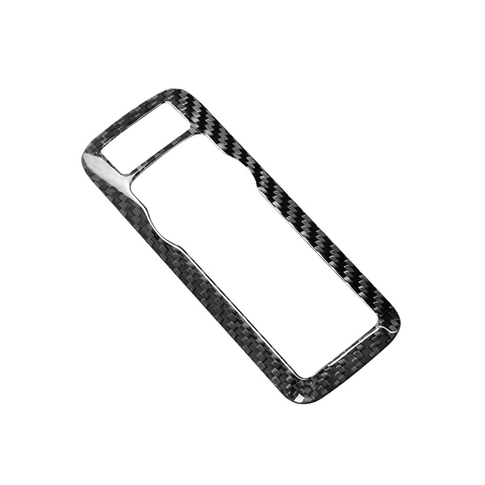 PTWOIXMBG Real Hard Carbon Fiber Car Headlight Switch Frame Sticker Compatible with Ford Mustang GT Dark Horse EcoBoost 2024 2025