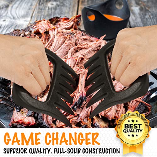 Meat Claws For Shredding, Solid Heavy Duty Meat Shredder Tool Bear Claws - Funny Stocking Stuffers For Men Dad- Smoker Grill Accessories For Bbq Gifts For Men - One Pair #TOP1