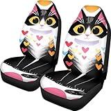 Ottima idea regalo: il nostro set completo di decorazioni per interni auto è una scelta regalo preziosa per persone importanti. Questo set di accessori per auto è molto adatto per l'uso come regalo per familiari o amici che hanno auto. Visualizzazione completa della personalità attiva ed energica. Ti porta di buon umore, facendoti sentire rilassato e confortevole durante la guida.